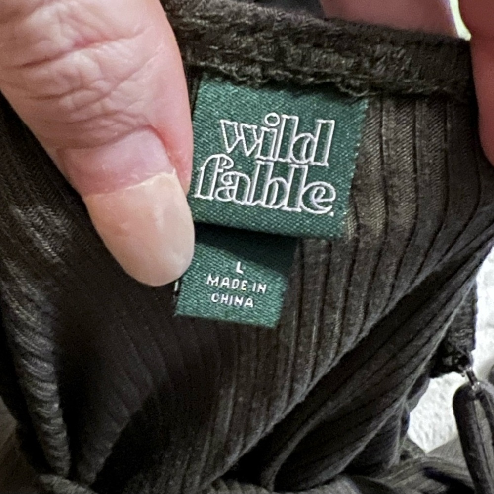 Wild Fable One-Shoulder Ribbed Bodysuit - Picture 4 of 6